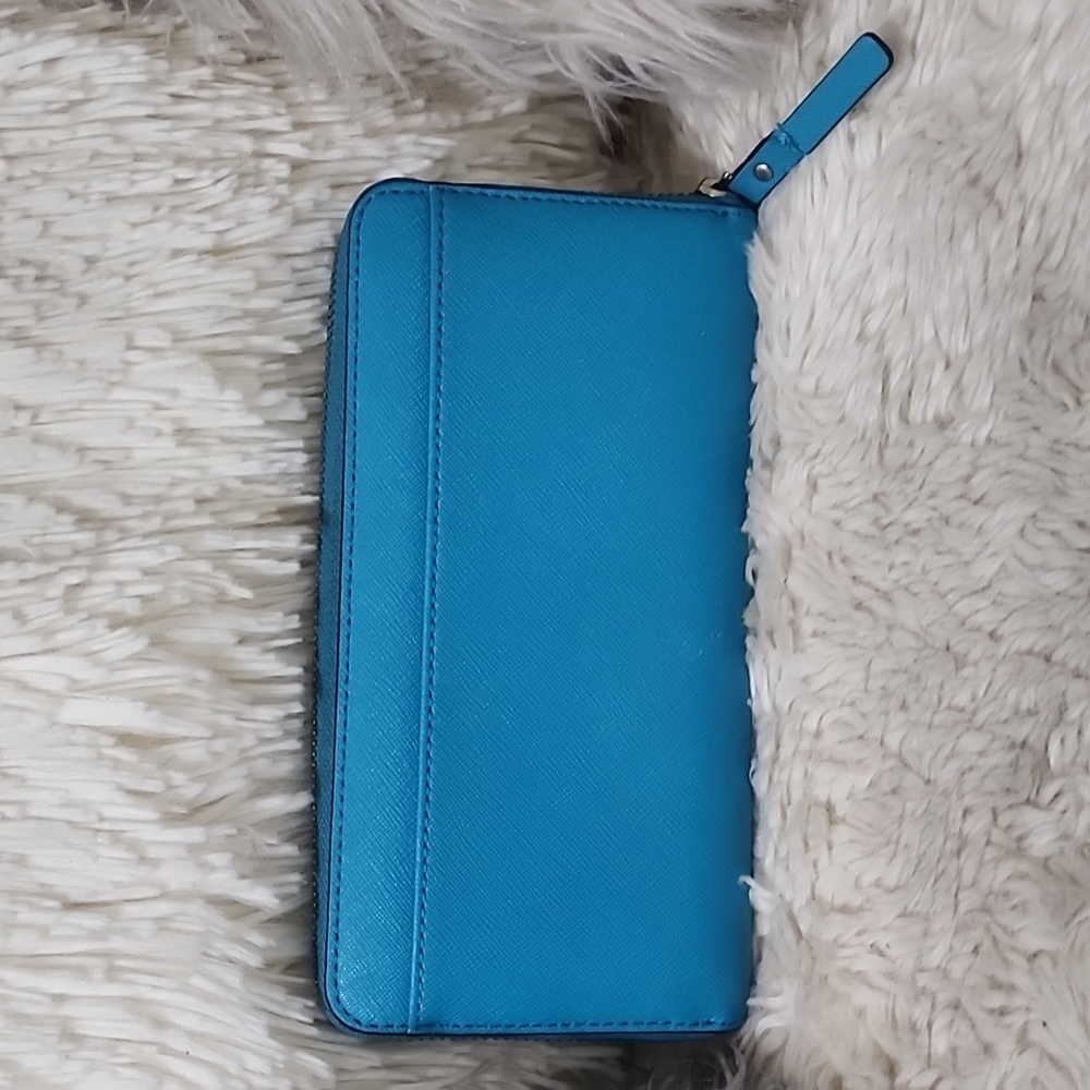 Kate Spade Blue Wallet - Picture 3 of 5